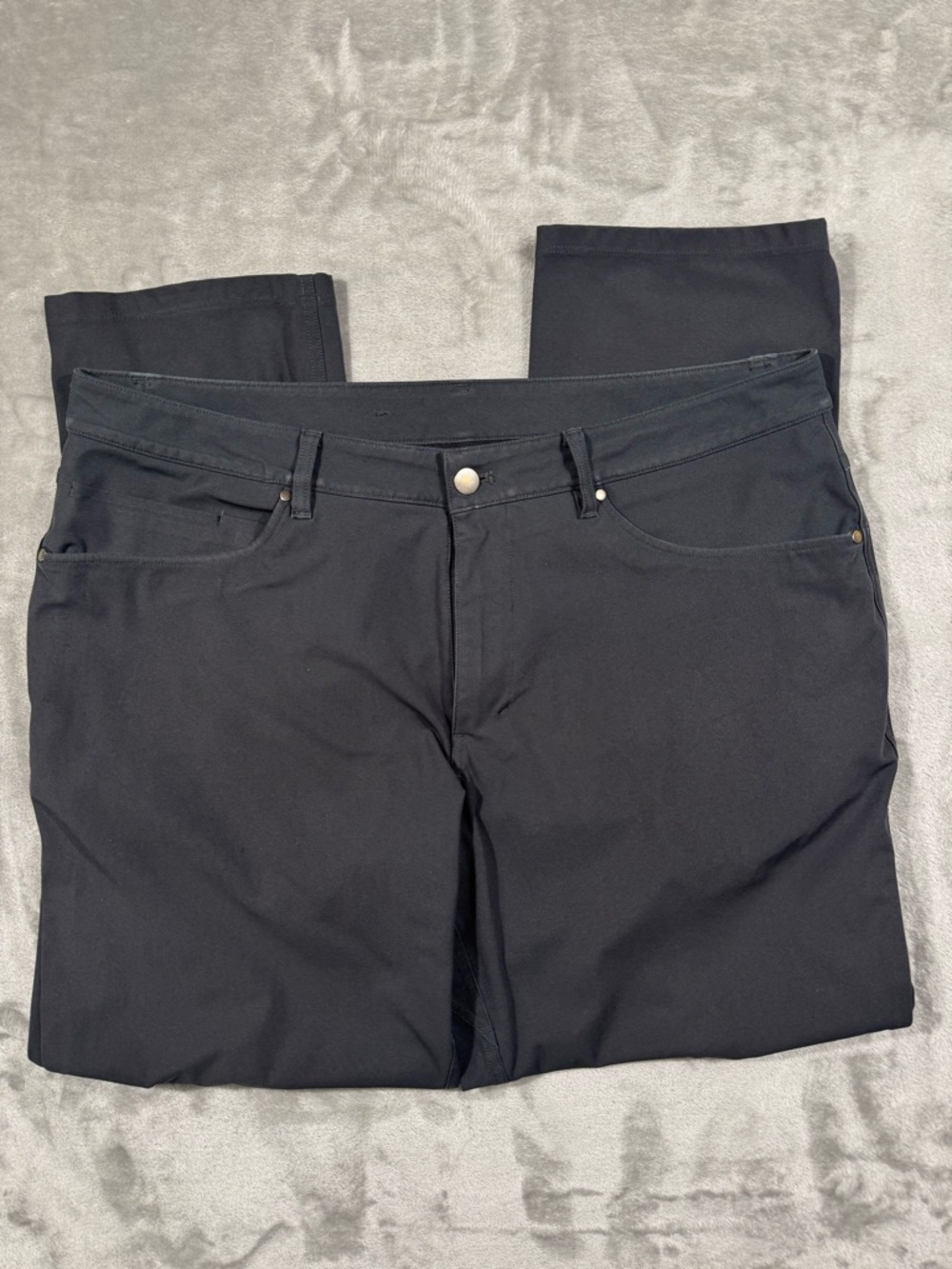 Lululemon ABC Pant Mens 36x29 Gray/Charcoal Classic Fit 5 Pocket Chino
